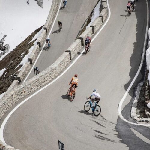 Stelvio Switchbacks Poster