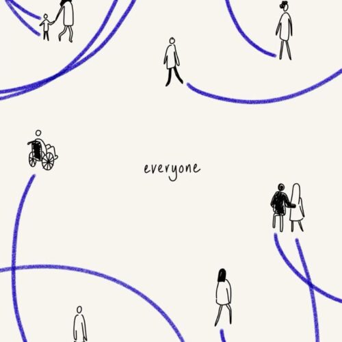 "Everyone" Illustration Print